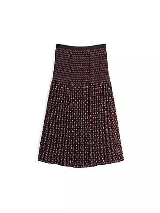 OPUS | Midi-jupe RIBANE LONDON | dunkelrot